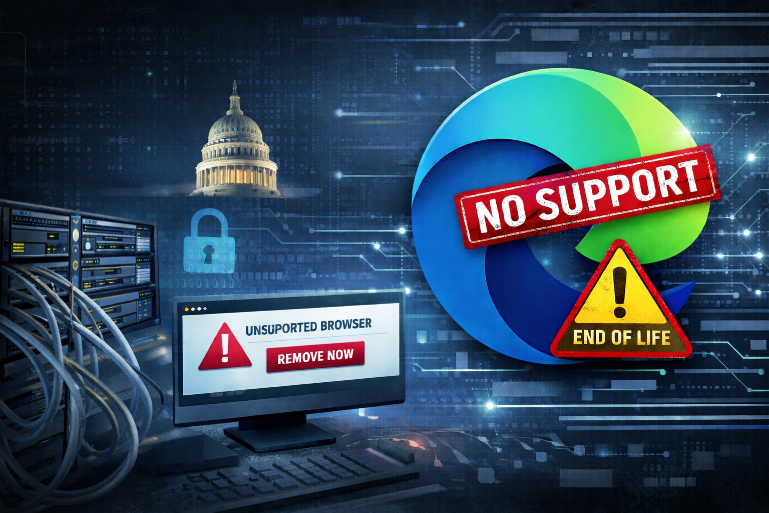 CISA Orders Removal of Unsupported Edge