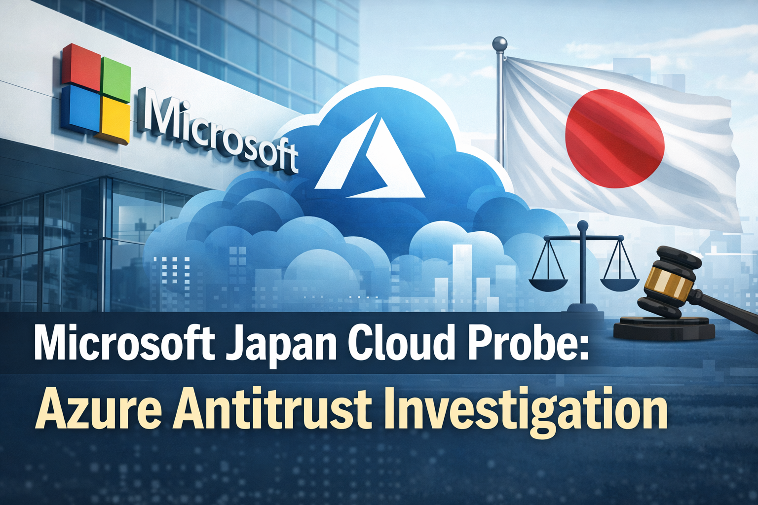 Microsoft Japan Cloud Probe Azure Antitrust