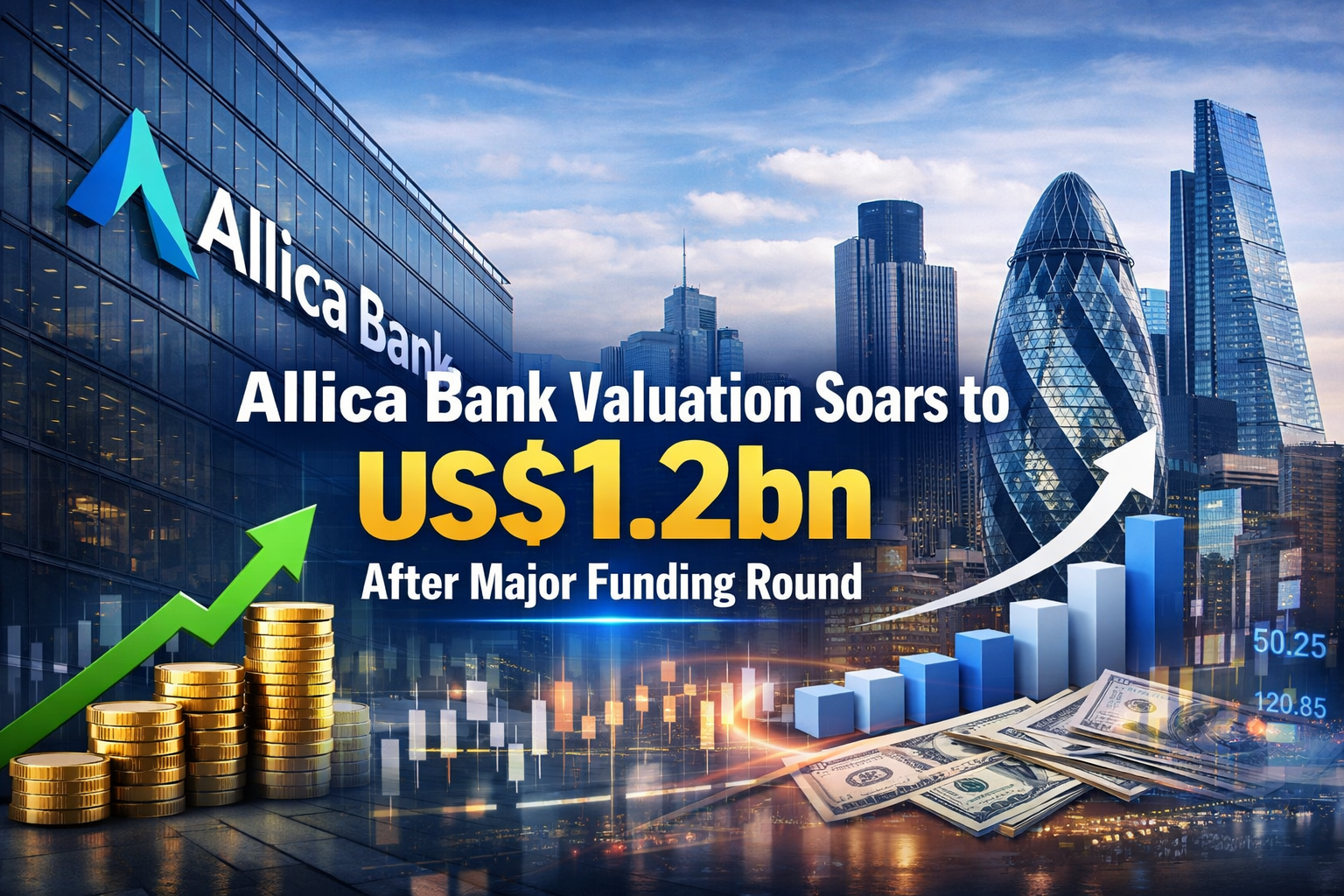 Allica Bank Valuation Soars to US$1.2bn