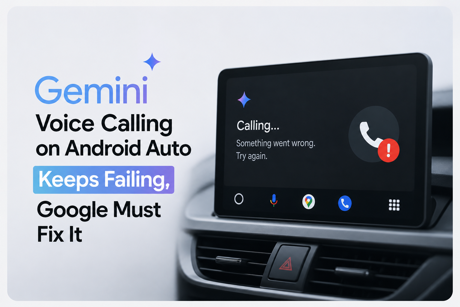 Gemini Voice Calling on Android