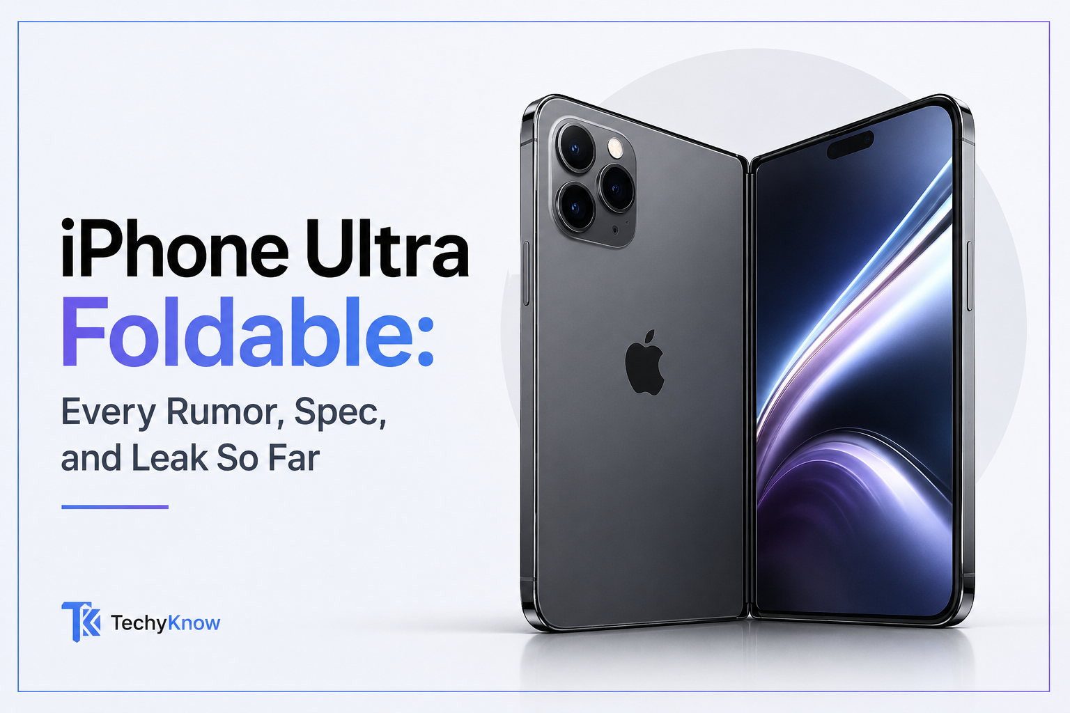 iPhone Ultra Foldable